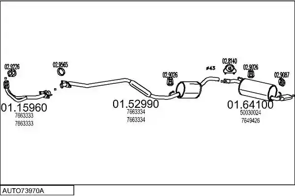 MTS AUTO73970A016222