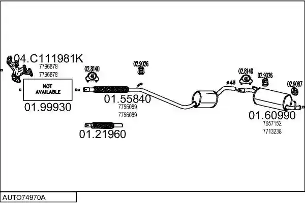 MTS AUTO74970A016221