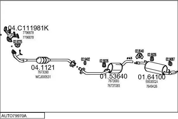MTS AUTO79970A016219