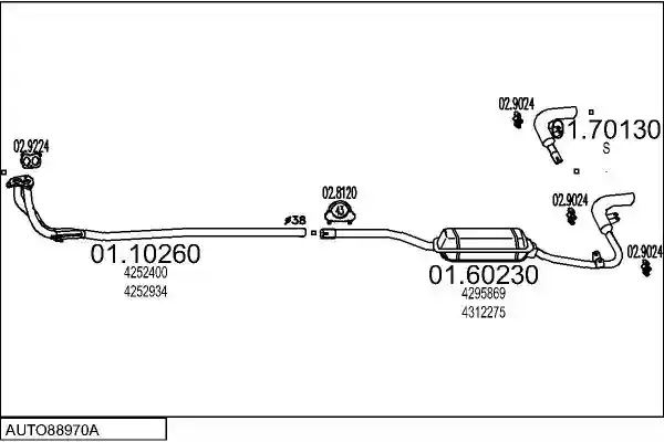 MTS AUTO88970A006069