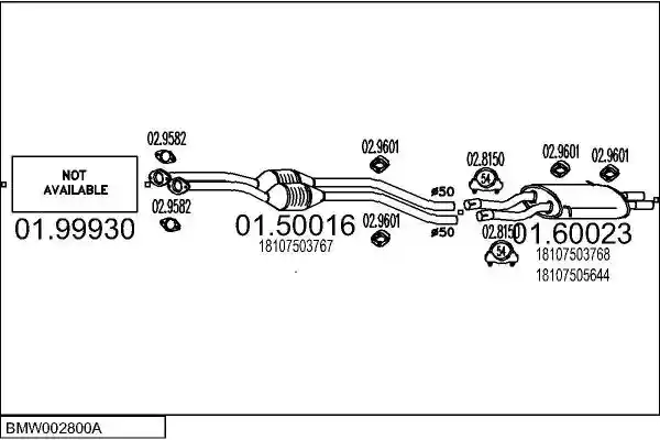 MTS BMW002800A014924