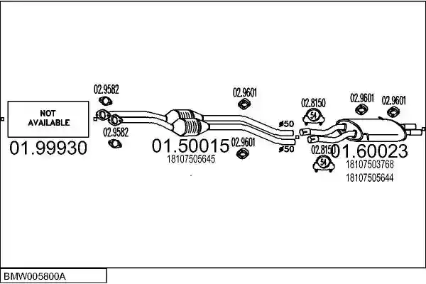MTS BMW005800A015167
