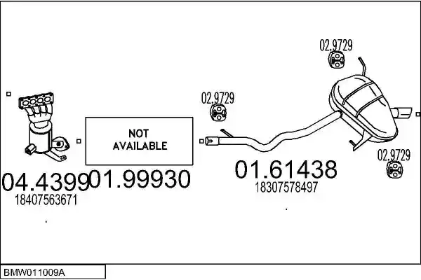 MTS BMW011009A022954