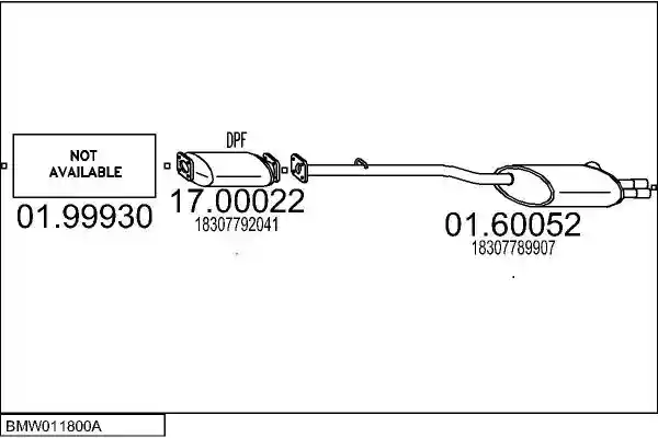 MTS BMW011800A017292