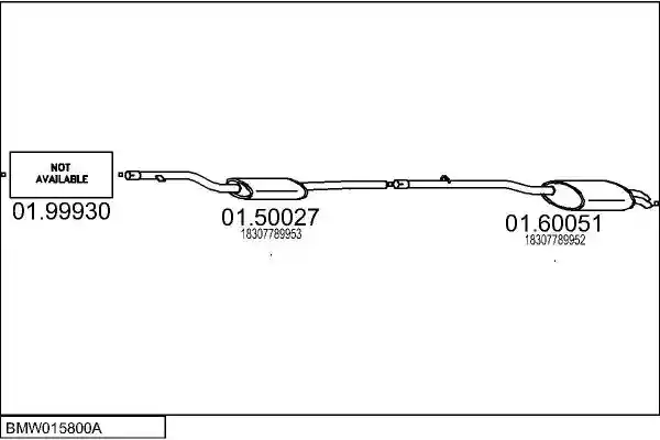MTS BMW015800A017968