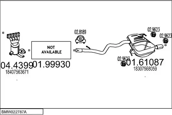 MTS BMW022787A055899