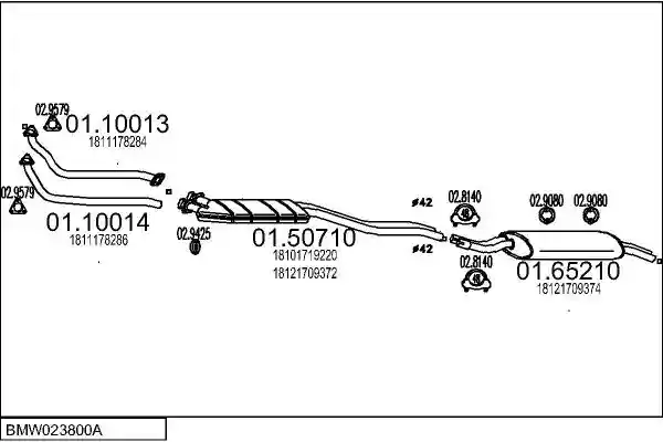 MTS BMW023800A000039