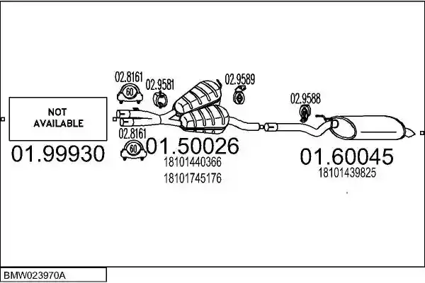 MTS BMW023970A005404