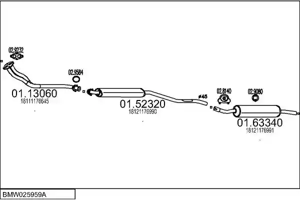 MTS BMW025959A000020