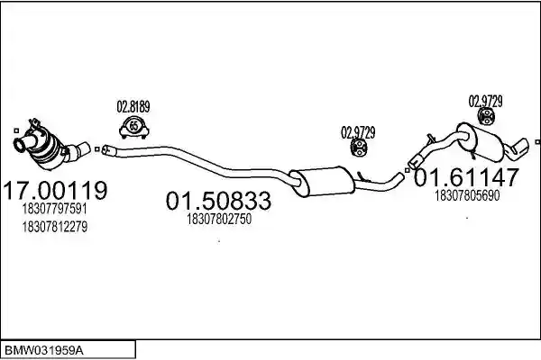 MTS BMW031959A058303