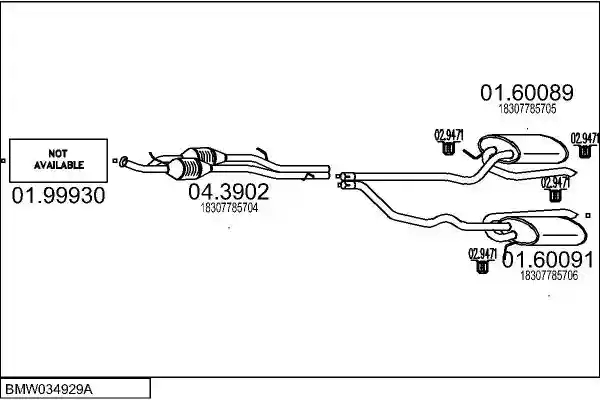 MTS BMW034929A013043