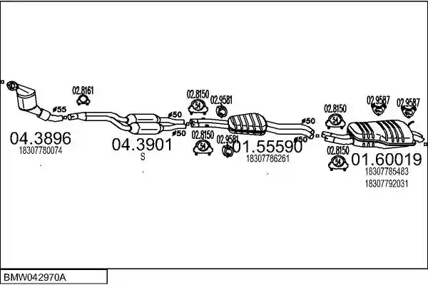 MTS BMW042970A017354