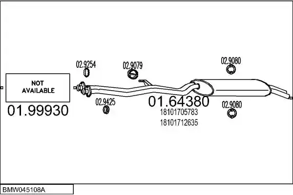 MTS BMW045108A000036