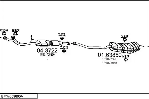 MTS BMW059800A004628