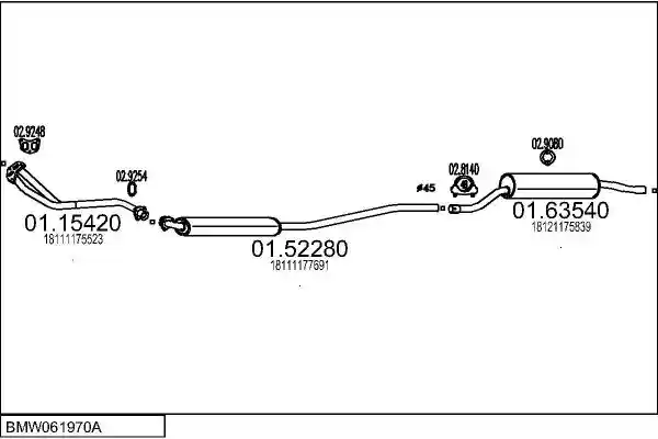 MTS BMW061970A000221