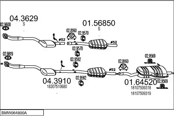 MTS BMW064800A016326