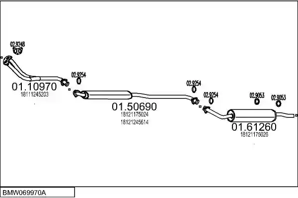 MTS BMW069970A000014