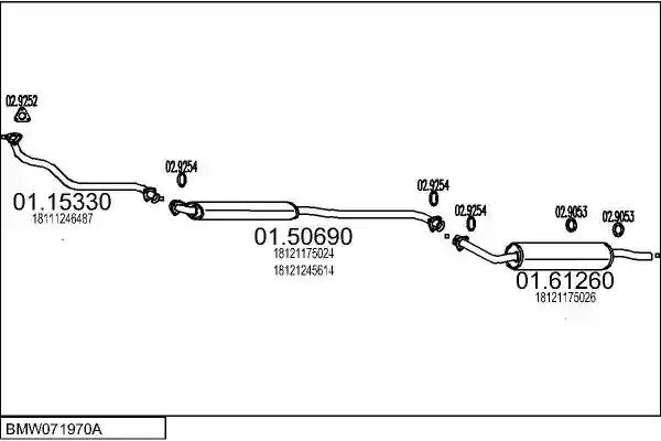 MTS BMW071970A000011