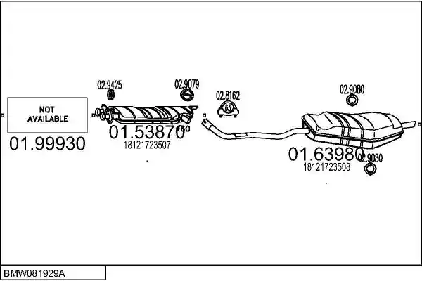 MTS BMW081929A000238