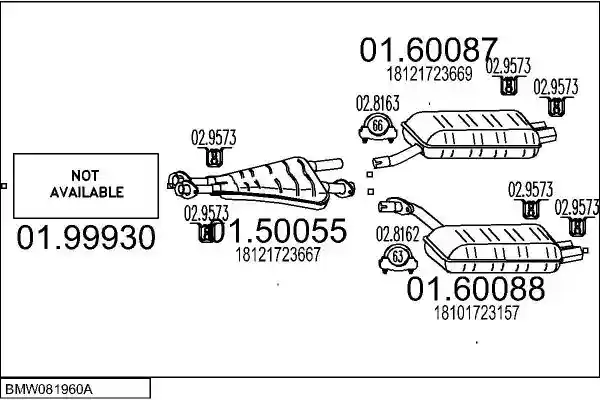 MTS BMW081960A000292
