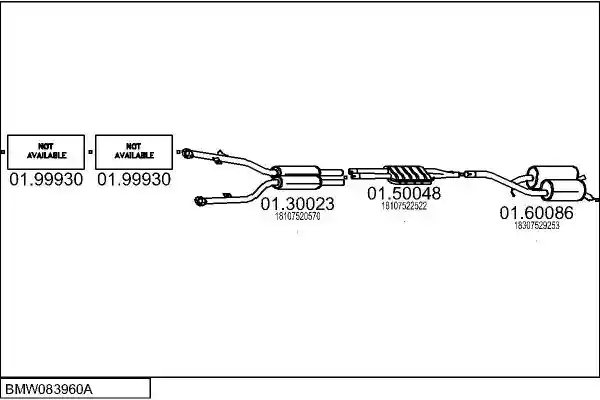 MTS BMW083960A017151