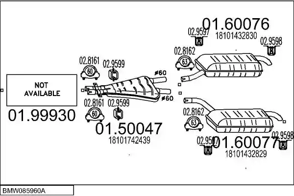 MTS BMW085960A003815
