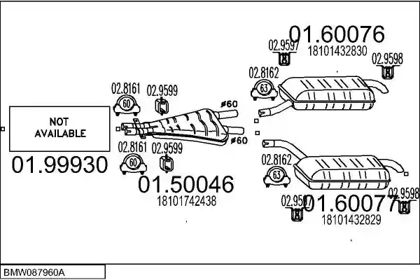 MTS BMW087960A003815