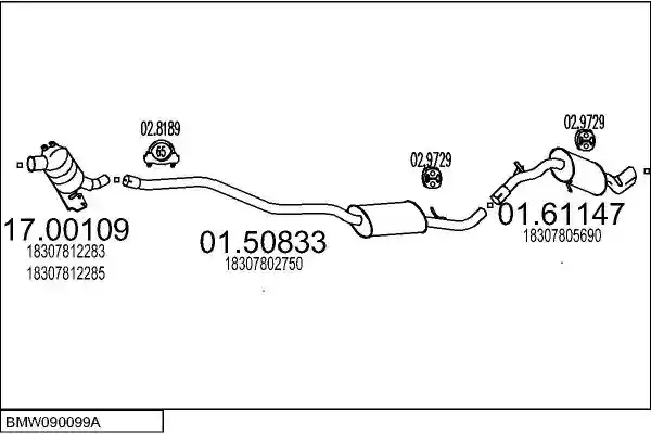 MTS BMW090099A058252