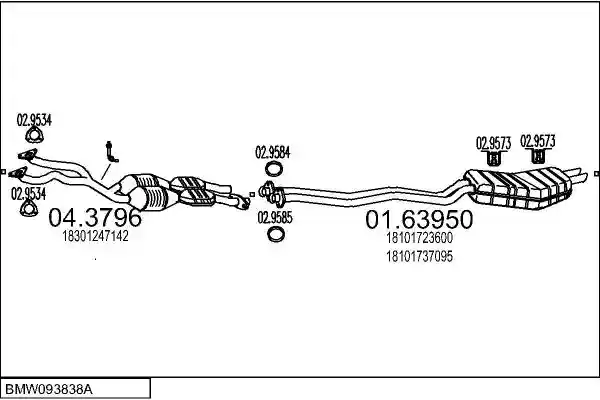 MTS BMW093838A000059