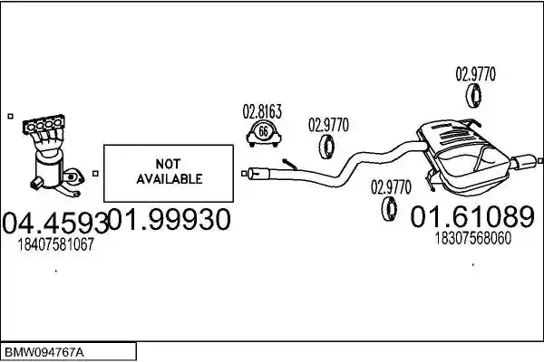 MTS BMW094767A012476