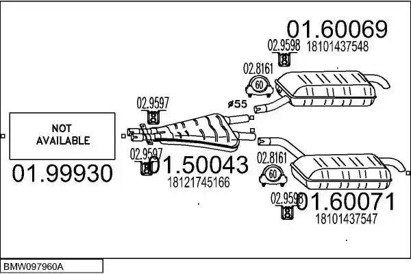 MTS BMW097960A005104