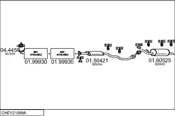 MTS CHEV21099A019767