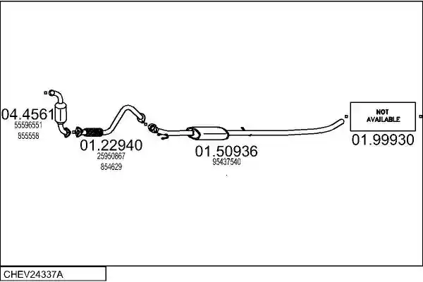 MTS CHEV24337A100745