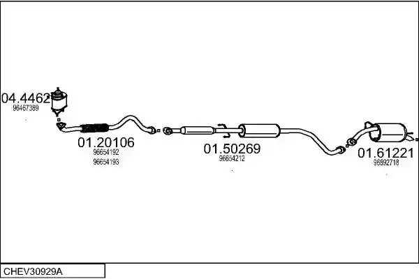 MTS CHEV30929A026604
