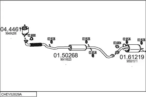 MTS CHEV52029A018859