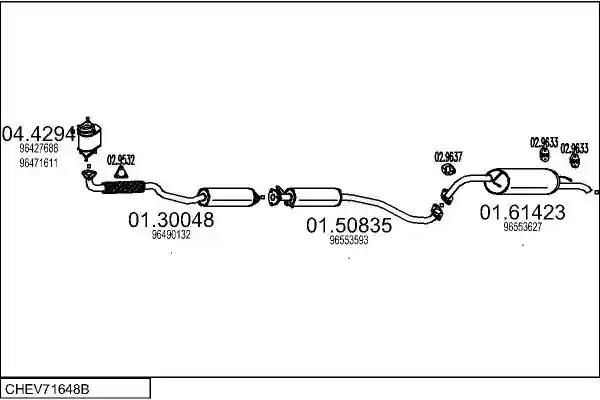 MTS CHEV71648B018542