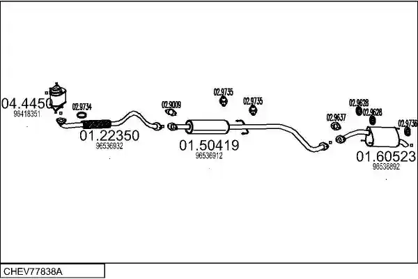 MTS CHEV77838A057132