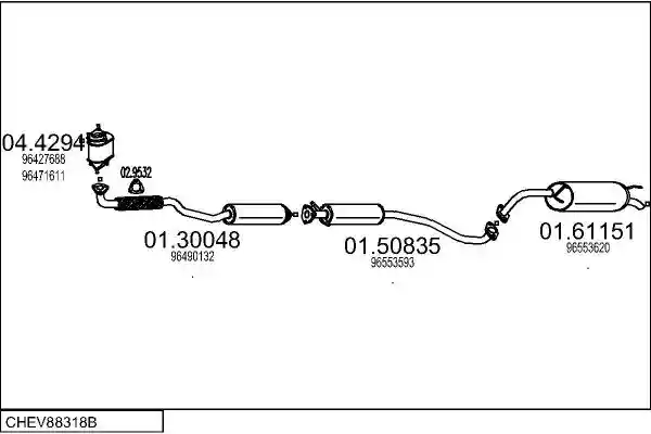 MTS CHEV88318B134690