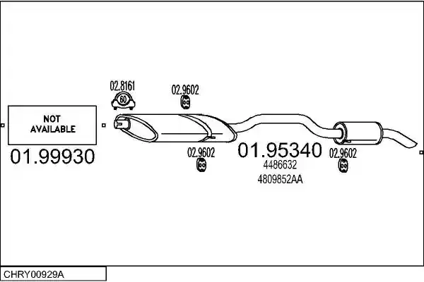 MTS CHRY00929A005134