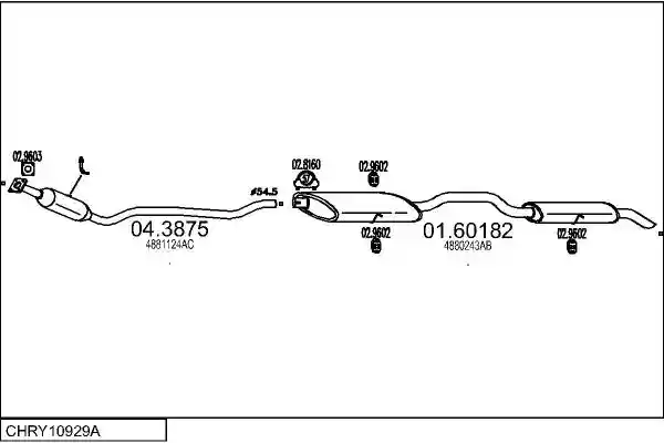MTS CHRY10929A014681
