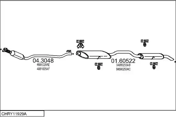 MTS CHRY11929A014895