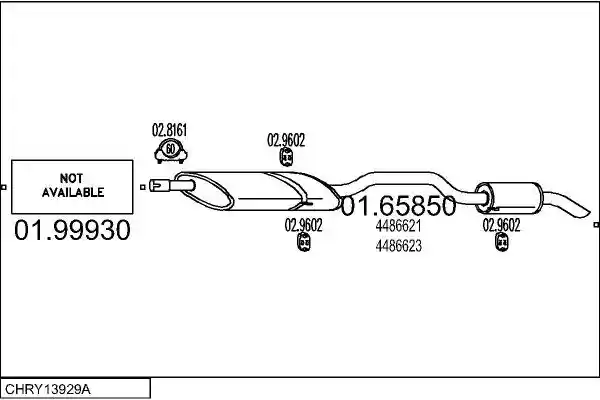 MTS CHRY13929A005132