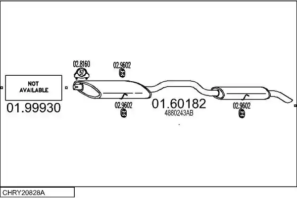 MTS CHRY20828A014894