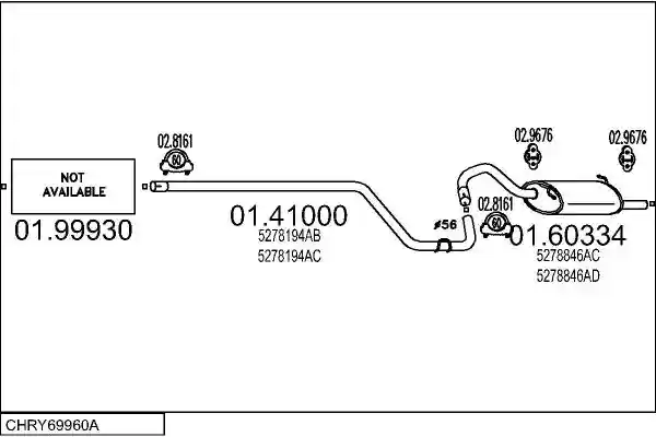 MTS CHRY69960A016581