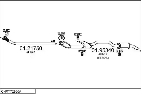 MTS CHRY72960A023861