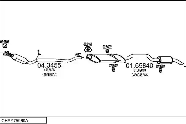 MTS CHRY75960A023587