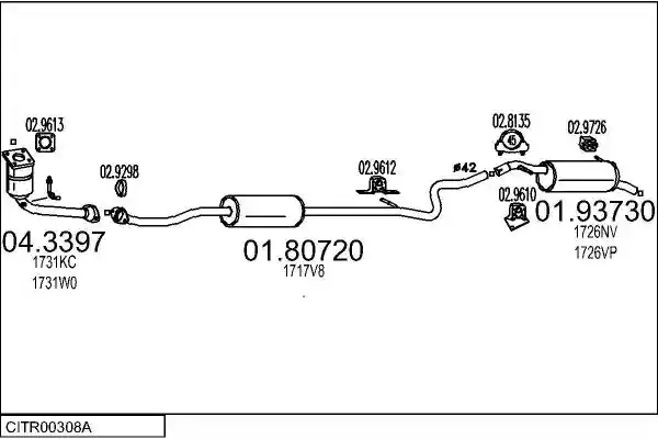 MTS CITR00308A017331