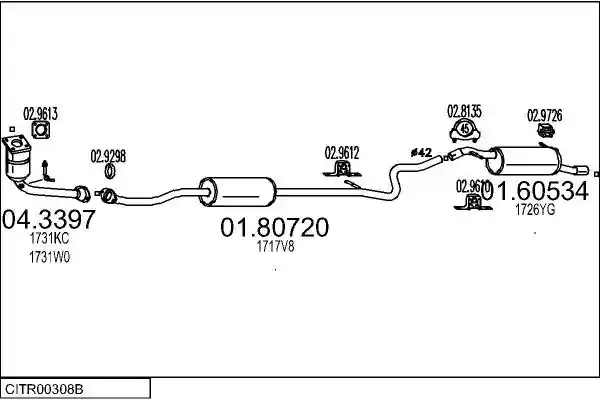 MTS CITR00308B017331