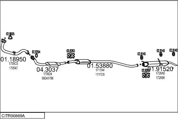 MTS CITR00869A004032