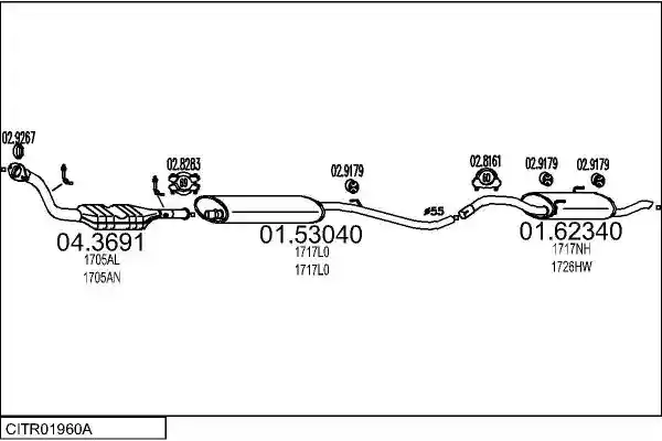 MTS CITR01960A015085
